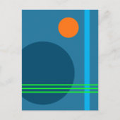 ABSTRAKT 5 POSTKARTE (Vorderseite)