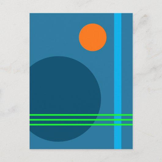 ABSTRAKT 5 POSTKARTE (Vorderseite)