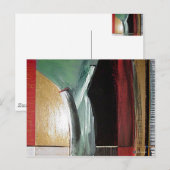 ABSTRAKT 5 POSTKARTE (Vorne/Hinten)
