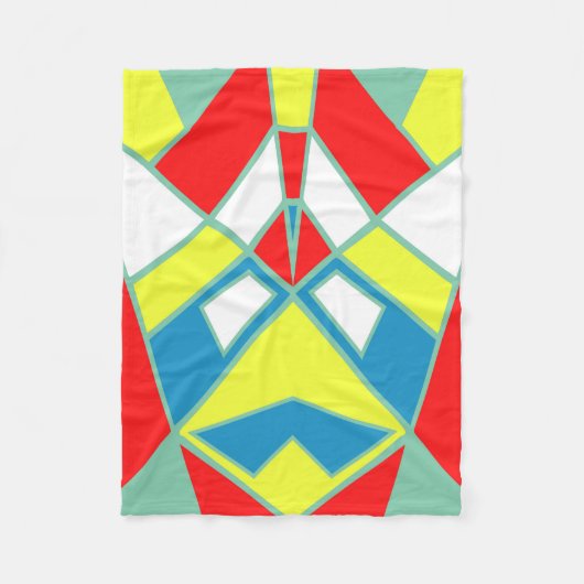 Abstrakt #601 fleecedecke (Vorderseite)