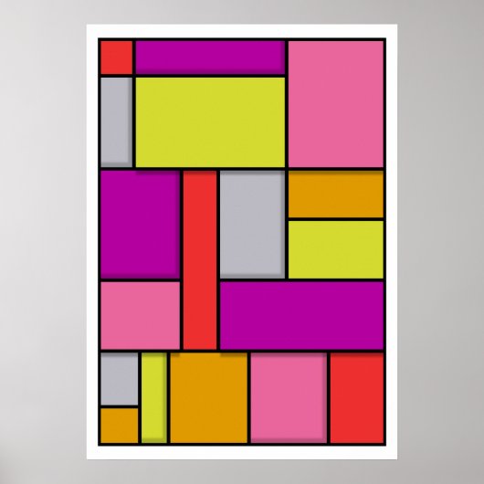 Abstrakt #60 poster (Vorne)