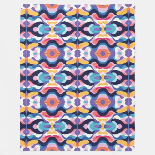 ABSTRAKT 6 FLEECEDECKE (Vorderseite)