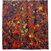 Abstrakt #725 duschvorhang (Vorderseite)