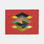 Abstrakt #726 fleecedecke (Vorderseite (Horizontal))