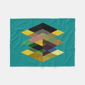 Abstrakt #726 fleecedecke (Vorderseite (Horizontal))