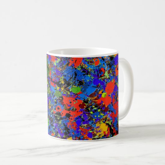 Abstrakt #738 kaffeetasse (VorderseiteRechts)