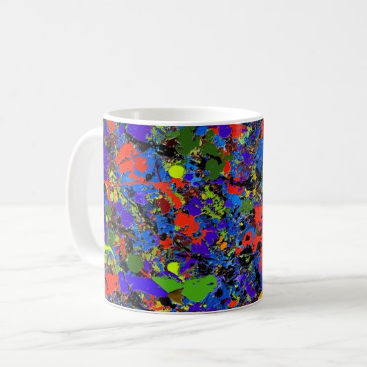 Abstrakt #738 kaffeetasse (Vorderseite Links)