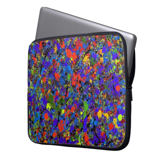 Abstrakt #738 laptopschutzhülle (Vorderseite Links)