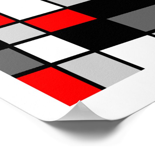 Abstrakt #73 poster (Ecke)