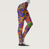 Abstrakt #741 leggings (Rechts)