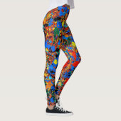 Abstrakt #744 Veronica Leggings (Rechts)
