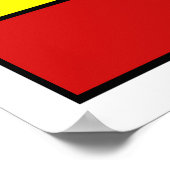 Abstrakt #756 poster (Ecke)