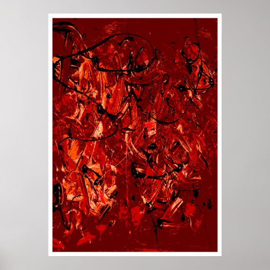 Abstrakt #757 poster (Vorne)