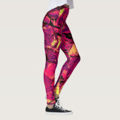 Abstrakt #787 leggings (Rechts)