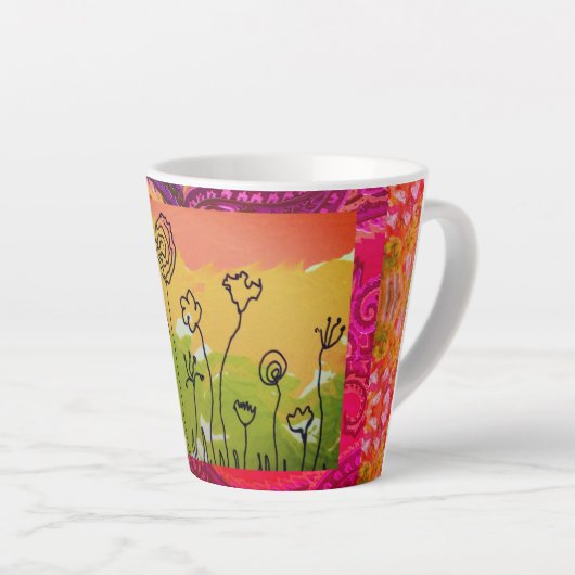 ABSTRAKT 7 MILCHTASSE (Rechte Ecke)