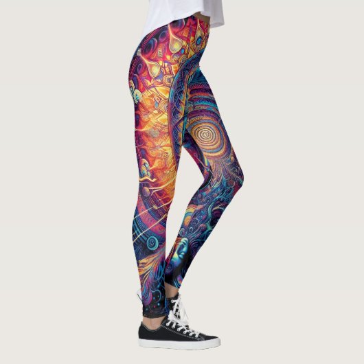 Abstrakt 801 Leggings (Rechts)