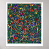 Abstrakt #819 poster (Vorne)