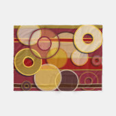 Abstrakt #843 fleecedecke (Vorderseite (Horizontal))