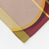 Abstrakt #843 fleecedecke (Ecke)