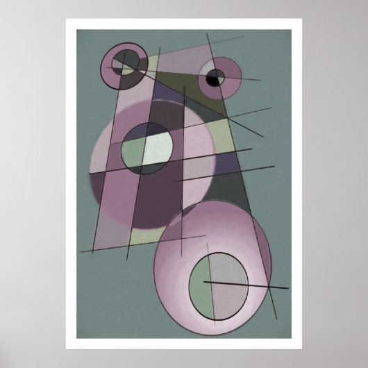 Abstrakt #851 poster (Vorne)