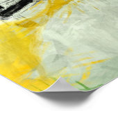 Abstrakt 8 und 9 Ball Poster (Ecke)