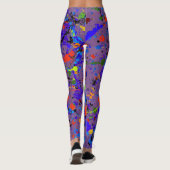Abstrakt #902 leggings (Rückseite)