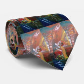 ABSTRAKT 911 KRAWATTE (Gerollt)