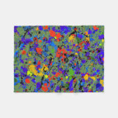 Abstrakt #912 fleecedecke (Vorderseite (Horizontal))