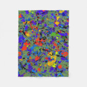 Abstrakt #912 fleecedecke (Vorderseite)