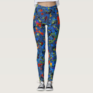 Abstrakt #913 leggings