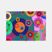 Abstrakt #928 fleecedecke (Vorderseite (Horizontal))