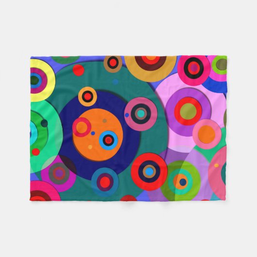 Abstrakt #928 fleecedecke (Vorderseite (Horizontal))