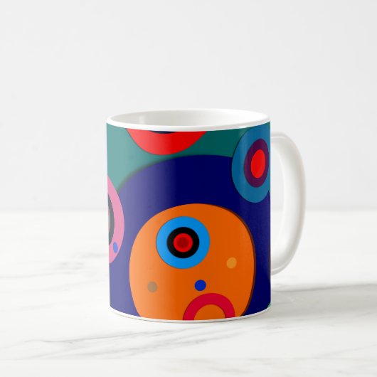 Abstrakt #928 kaffeetasse (VorderseiteRechts)