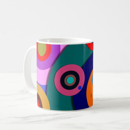 Abstrakt #928 kaffeetasse (Vorderseite Links)