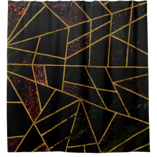 Abstrakt #939 duschvorhang (Vorderseite)