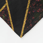 Abstrakt #939 fleecedecke (Ecke)