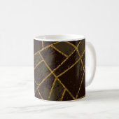 Abstrakt #941 Brown Kaffeetasse (VorderseiteRechts)