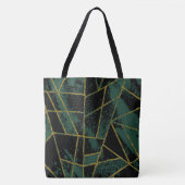 Abstrakt #941 Green Tasche (Vorderseite)