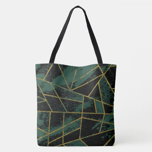 Abstrakt #941 Green Tasche (Rückseite)