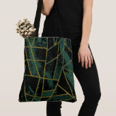 Abstrakt #941 Green Tasche (Von Nahem)