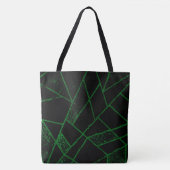 Abstrakt #948 Green Tasche (Vorderseite)