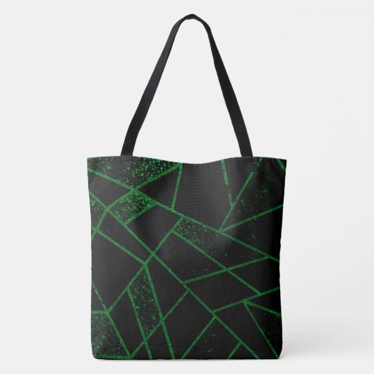 Abstrakt #948 Green Tasche (Rückseite)