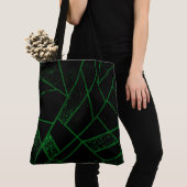 Abstrakt #948 Green Tasche (Von Nahem)