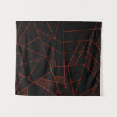 Abstrakt #948 Red Small Wandteppich (Vorderseite (Horizontal))