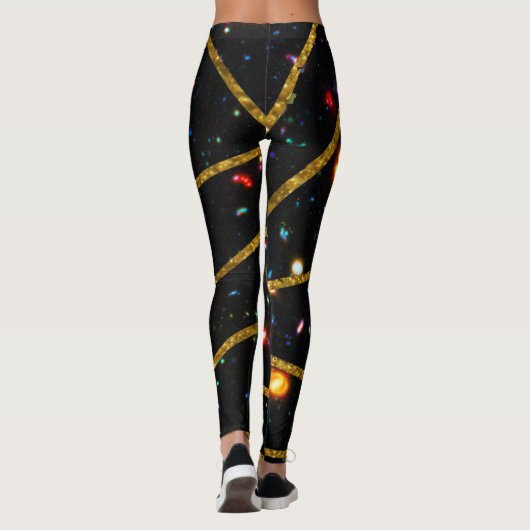 Abstrakt #950 leggings (Rückseite)