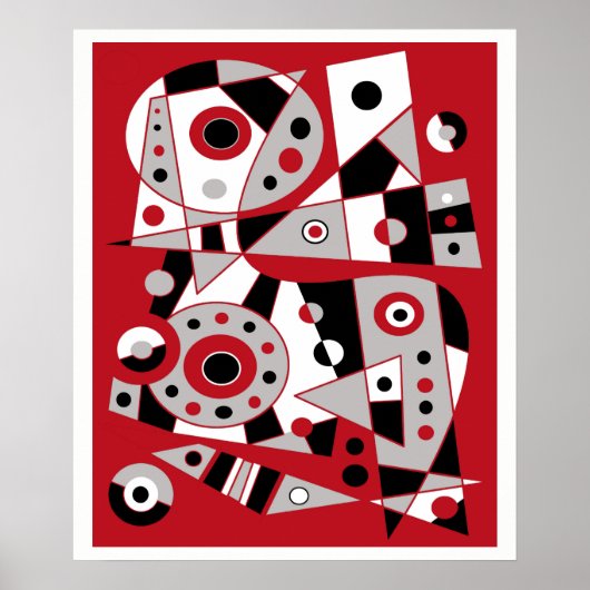 Abstrakt #953 poster (Vorne)