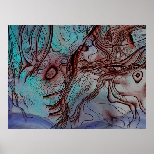 Abstrakt #96i poster (Vorne)