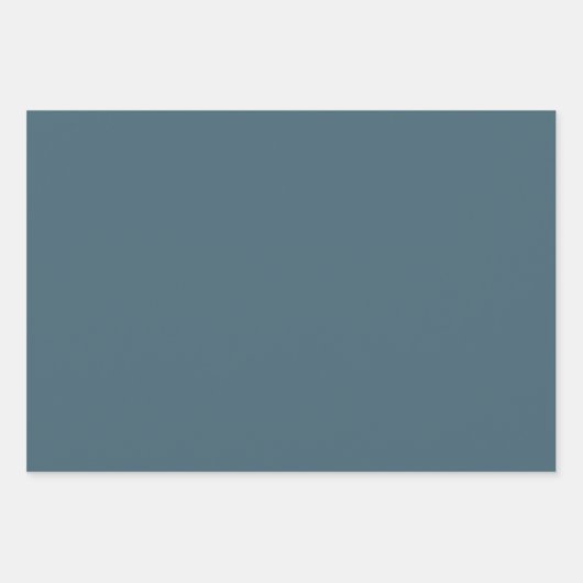 Abstrakt Accent Mandala Art Deco Scallop Geschenkpapier Set (Vorderseite 2)