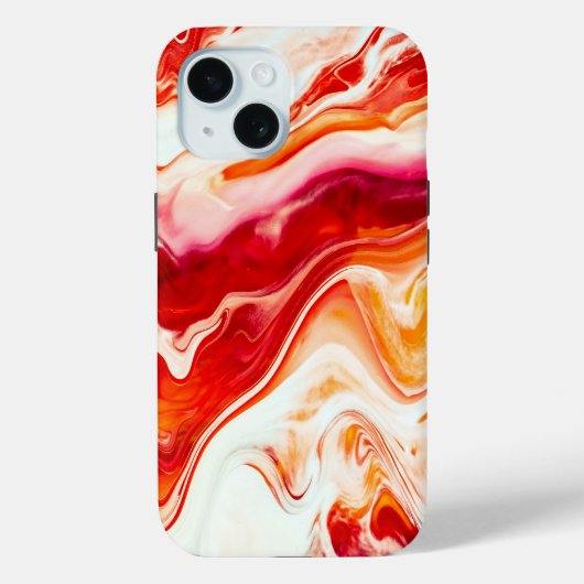 Abstrakt: Acrylic Splash Paint Case-Mate iPhone Hülle (Rückseite)