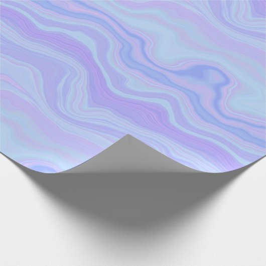 Abstrakt Agate Gift Wrap Geschenkpapier (Ecke)
